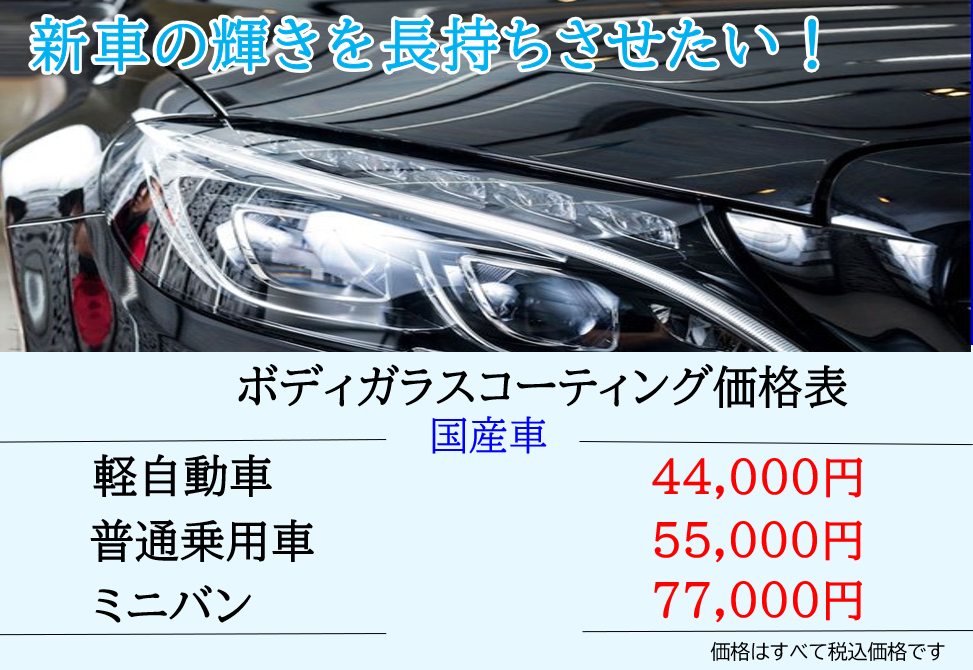 ボディガラスコーティング